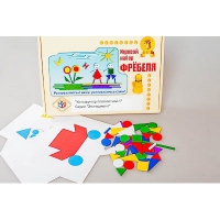 Игровой набор Фребеля "Конструктор плоскостной-1" (Серия "Эксперимент") - fgospostavki.ru - Златоуст