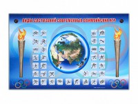 Электрифицированный стенд "Виды состязаний современных Олимпийских игр" - fgospostavki.ru - Златоуст