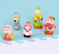 Набор резиновых игрушек «Красная шапочка» - fgospostavki.ru - Златоуст