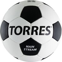 Мяч футбольный TORRES Main Stream (размер 4, синтетическая кожа, тренировочный) - fgospostavki.ru - Златоуст