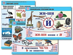 Комплект таблиц "Обучение грамоте. Письмо и развитие речи" (16 таблиц, А1, ламинированные) - fgospostavki.ru - Златоуст