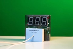 Датчик температуры с независимой индикацией (термометр демонстрационный) - fgospostavki.ru - Златоуст