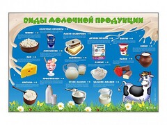 Электрифицированный стенд "Виды молочной продукции" - fgospostavki.ru - Златоуст