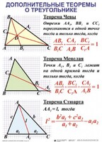 Комплект таблиц Треугольники (19 таблиц) - fgospostavki.ru - Златоуст