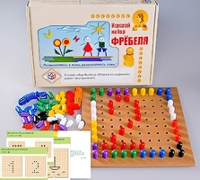 Игровой набор Фребеля "Мозаика со шнуровкой" (серия "Эксперимент") - fgospostavki.ru - Златоуст