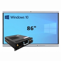 Интерактивная панель 86" (встроенный ПК Win10, Intel i5) - fgospostavki.ru - Златоуст
