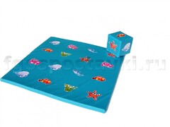 Игровой мат "Море" с кубиком - fgospostavki.ru - Златоуст