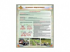 Стенд "Огневая подготовка" Вариант 1 - fgospostavki.ru - Златоуст