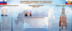 Стенд "Государство и право" - fgospostavki.ru - Златоуст
