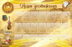 Стенд "Наши достижения" Вариант 5 - fgospostavki.ru - Златоуст