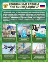 Стенд "Неотложные работы при ликвидации ЧС" - fgospostavki.ru - Златоуст