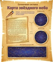 Стенд "Карта звездного неба" - fgospostavki.ru - Златоуст
