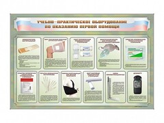 Стенды "Учебно-практическое оборудование по оказанию первой помощи" - fgospostavki.ru - Златоуст