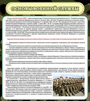 Стенд "Основы военной службы" - fgospostavki.ru - Златоуст