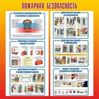 Стенд "Пожарная безопасность" Вариант 4 - fgospostavki.ru - Златоуст