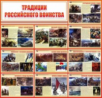 Стенд "Традиции Российского воинства" - fgospostavki.ru - Златоуст