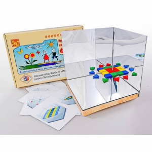 Игровой набор Фребеля "Мозаика геометрическая 3D" - fgospostavki.ru - Златоуст