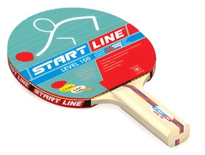 Ракетка для настольного тенниса start line level 100 прямая control - fgospostavki.ru - Златоуст