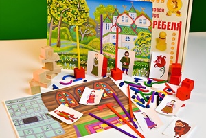 Игровой набор Фребеля "Аленький цветочек" (серия "Сказочный мир". Выпуск 2) - fgospostavki.ru - Златоуст