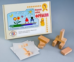 Игровой набор Фребеля "Кирпичики" (серия "Эксперимент") - fgospostavki.ru - Златоуст