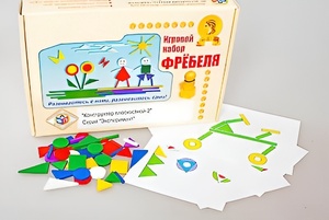 Игровой набор Фребеля "Конструктор плоскостной-2" (Серия "Эксперимент") - fgospostavki.ru - Златоуст