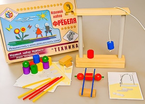 Игровой набор Фребеля "Техника" (серия "Эксперимент") - fgospostavki.ru - Златоуст