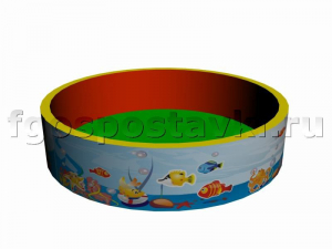 Бассейн круглый с шелкографией - fgospostavki.ru - Златоуст
