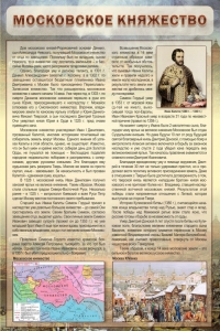 Стенд "Московское княжество" - fgospostavki.ru - Златоуст
