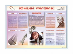 Стенд-уголок "Юный физик" - fgospostavki.ru - Златоуст