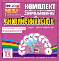 Динамические раздаточные пособия. Английский язык (веера). Английские местоимения, английские предлоги. - fgospostavki.ru - Златоуст