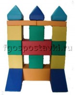Мягкий модуль-конструктор "Башня" (17 элементов) - fgospostavki.ru - Златоуст