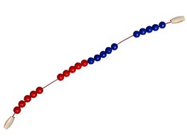Бусы для счета в пределах 20 (раздаточные) - fgospostavki.ru - Златоуст