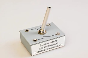 Выключатель двухполюсный (демонстрационный) - fgospostavki.ru - Златоуст