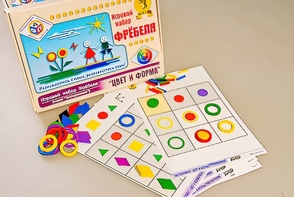 Игровой набор Фребеля "Цвет и форма" (серия "Эксперимент") - fgospostavki.ru - Златоуст