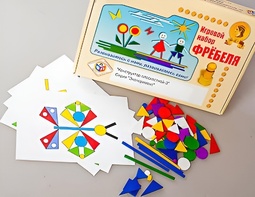 Игровой набор Фребеля "Конструктор плоскостной-3" (Серия "Эксперимент") - fgospostavki.ru - Златоуст