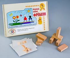 Игровой набор Фребеля "Кирпичики" (серия "Эксперимент") - fgospostavki.ru - Златоуст