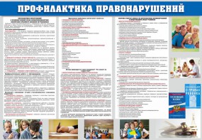 Стенд "Профилактика правонарушений" - fgospostavki.ru - Златоуст