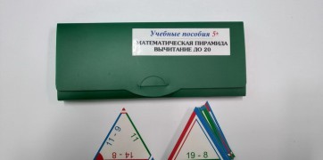 Математическая пирамида «Вычитание до 20» - fgospostavki.ru - Златоуст