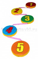 Дорожка "Змейка-шагайка-геометрическая" с цифрами - fgospostavki.ru - Златоуст